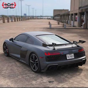 Pour <span class=keywords><strong>Audi</strong></span> <span class=keywords><strong>R8</strong></span> Kit carrosserie haute qualité fibre de carbone sèche <span class=keywords><strong>GT</strong></span> aileron arrière grande aile arrière accessoires de voiture pièces <span class=keywords><strong>prix</strong></span> usine - Product Image 2