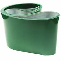 Banda Transportadora de PVC de 0.8mm-10mm de Espesor, Corte Personalizado, para la Eliminación de Estiércol de Ganado, en Rollos Grandes