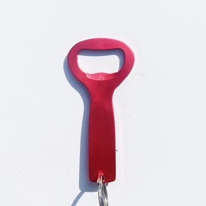 Huaju công nghiệp tùy chỉnh Hợp kim nhôm đạn kim loại nắp chai mở độc đáo thiết kế móc khóa - Product Image 3