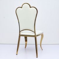 Chaises d'événement modernes en métal confortables, vente en gros, nouvelle collection 2026, directement de l'usine chinoise, tables et chaises de mariage de luxe dorées pour événements.