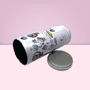 Scatole di <span class=keywords><strong>Latta</strong></span> Personalizzate 85*215mm per Confezionamento Caffè, Contenitori Rotondi per Tè con Coperchi Ermetici - Product Image 2