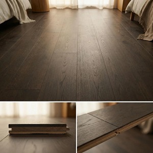 <span class=keywords><strong>Plancher</strong></span> chauffant compatible : Parquet contrecollé en frêne 1210x190x15mm avec âme multicouche en bouleau, système de pose Valinge Click pour pièces chauffées - Product Image 6