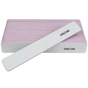 Limas japonesas rectangulares de cebra, limas de <span class=keywords><strong>uñas</strong></span> largas acrílicas Jumbo, de buena calidad, la más vendida, 80/80 - Product Image 1