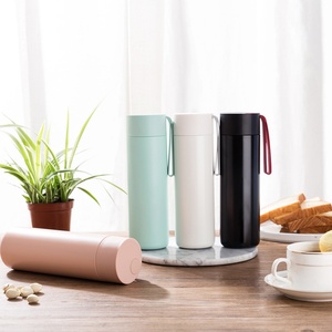 480ML Stainless Steel Personalised Insulated Vacuum <b>Flask</b> 6-12H Thermal Insulation Minimalist Design Customizable Colors - Product Image 2