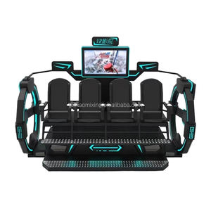 Factory Direct Simulador de 4 plazas 9D VR <span class=keywords><strong>PC</strong></span> duradera Uso doméstico en interiores Juego de películas de realidad virtual Metal duradero para parques temáticos - Product Image 1