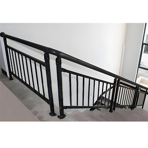 Los pasamanos de escape de incendios de acero inoxidable se utilizan para barandillas de acero de zinc en edificios residenciales, hospitales y centros comerciales - Product Image 4