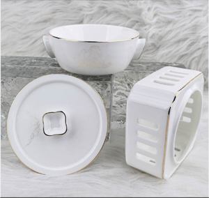 Juego de Vajilla de Cerámica China Clásica Moderna, Tazón de Porcelana, Plato para Servir y Plato Pequeño para Salsas para el Hogar - Product Image 5