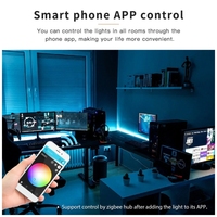 Controller LED Smart Tuya WiFi Zigbee 12V Dimmer per Strisce LED Monocolore RGB RGBW per Illuminazione Smart Home Tuya Alexa