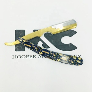 Wholesale Barber <b>Razors</b> Sustainable Mink Stainless Steel Shaving Barber <b>Straight</b> <b>Razor</b> for Men Blade Changeable Logo Offer - Product Image 1