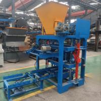 Máquina para Fabricar Bloques de Pavimento Encastrables, Máquina para Fabricar Ladrillos de Piso con Cara de Roca Delgada, Máquina Eléctrica para Concreto Sólido 15-20s