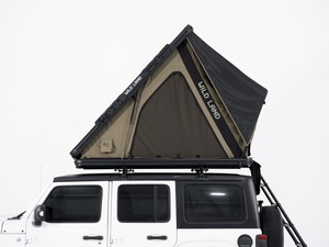 Tente de toit triangulaire légère et compacte pour <span class=keywords><strong>camping</strong></span> en voiture et voyages - Product Image 6