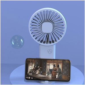 Creative Portable <b>Mini</b> Handheld Small Fan USB Charging Air Cooling for Car RV Outdoor Activities Custom Electric Battery <b>Table</b> - Product Image 3