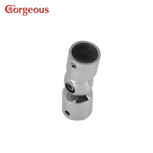Magnífico Conector de Tubería Flexible de 90 Grados de Acero Inoxidable para Aplicaciones en Centros Comerciales, para Pasamanos y Barandillas - Product Image 2