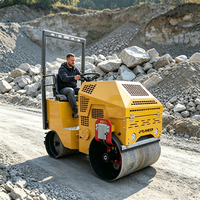 Vente directe d'usine à bas prix : Mini-compacteur vibrant de 800 kg pour projets d'ingénierie et de construction municipale