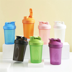 Cheap 400ml Portable BPA-Free Plastic Sports Gym <strong>Protein</strong> Shaker Cup Tumbler Promotional <strong>Gift</strong> for Marketing - Product Image 2