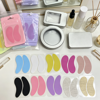 Usine OEM ODM, emballage personnalisé en couleur, patchs oculaires en silicone réutilisables, anti-rides, outils de soins personnels de beauté
