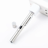 Mini lampe de poche en acier inoxydable, lampe de poche UV, torche, lumière ultra violette rechargeable par USB pour la détection des marqueurs