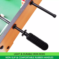 Mini table de football en MDF pour enfants, meilleure vente pour l'intérieur et les enfants, table multi-jeux unisexe avec logo personnalisé imprimé Gua de 10kg