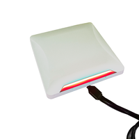 Lector RFID UHF PoE de 8m con RS232, RS485, TCP/IP, Material ABS, Módulo IMPINJ E710, Alcance de 0-20m para Gestión de Estacionamientos y Vehículos