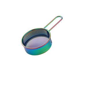 Mini passoire à thé en acier inoxydable petit égouttoir à farine en métal pour une utilisation dans la cuisine à domicile - Product Image 3