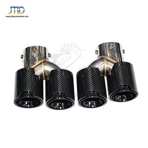 Tubos de escape JTLD para <span class=keywords><strong>BMW</strong></span> M estilo G2X M340 <span class=keywords><strong>M440</strong></span> G4X M240 puntas de escape cuádruples puntas de silenciador puntas de escape de fibra de carbono - Product Image 2