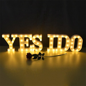 Panneau lumineux Led pour chapiteau, en forme de lettres, vente directe fabricant, grandes <span class=keywords><strong>et</strong></span> grandes lettres lumineuses - Product Image 5