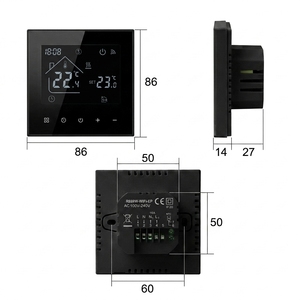 <span class=keywords><strong>Thermostat</strong></span> intelligent Zigbee haute stabilité TDR89, <span class=keywords><strong>fonctionnement</strong></span> simple et professionnel pour la gestion de la température des chaudières à <span class=keywords><strong>gaz</strong></span> - Product Image 2