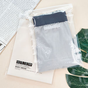 カスタム印刷されたリサイクルロゴジッパー包装大きなつや消しジップロックバルブPE <span class=keywords><strong>PVC</strong></span>プラスチック真空バッグ衣類用 - Product Image 4