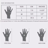 Gants de compression hivernaux pour l'arthrite, la musculation et la rééducation, thérapie anti-arthrite, avec support de poignet sans doigts