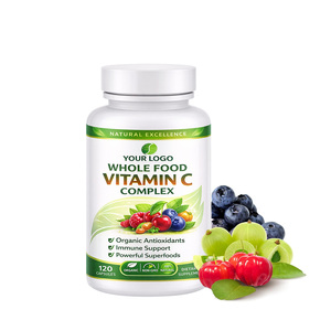 Complejo de Vitamina C de Alimentos Integrales 675mg, Bayas Orgánicas, Sin OMG, Vegano, 120 Cápsulas, Apoyo Inmunológico de Superalimentos Antioxidantes Orgánicos - Product Image 5