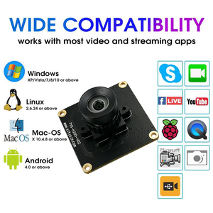 Module de caméra USB PS5268 1080P Full HD HDR 2MP à large plage dynamique pour la reconnaissance faciale et les systèmes de contrôle d'accès - Product Image 4
