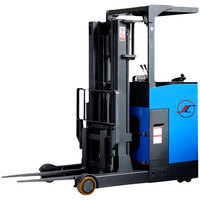 Chariot élévateur électrique Chengli 2 tonnes, batterie lithium-ion, pneus pleins, déplaceur latéral électrique, longueur de la fourche 1070 mm, centre de charge 800 mm