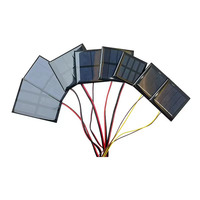 0.15W 3V Panneau Solaire Mini Cellule Solaire Polysilicium Mini Module de Panneau Solaire pour Lampe Ventilateur Pompe DIY Chargeur de Batterie