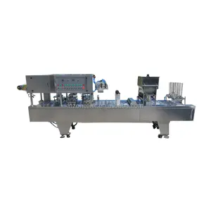 jelly cup filling and sealing machines coffee powder plastic cup filling production machine