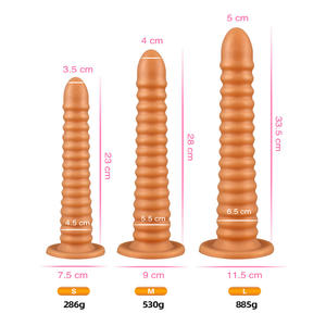 ロング液体シリコンアナルプラグ & バットプラグ大人ゲイオナニーセックスおもちゃ - Product Image 6