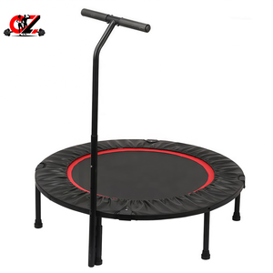 CZFIT Safe and Non slip Folding <b>Trampoline</b>, Home Gym Aerobic Training <b>Small</b> Elastic Bed, Safe and Stable, Customizable - Product Image 1