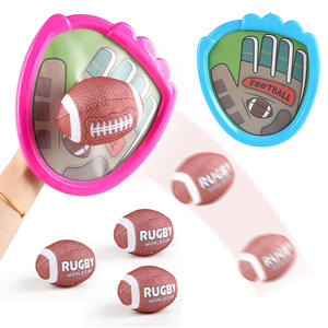 ชุดไม้พายและลูกบอลแบบเวลโครสำหรับเด็ก - ของเล่นกีฬาโยนกลางแจ้งพร้อมไม้พายแบบมีกาวสำหรับเล่นกับผู้ปกครองและเด็ก - Product Image 2