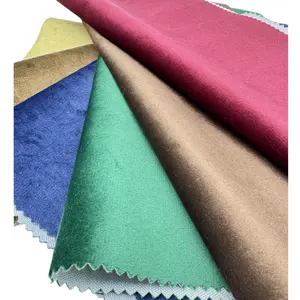 Home Textile 100 Polyester Velvet Holland Upholstery Fabric Sofa Fabric For Sale