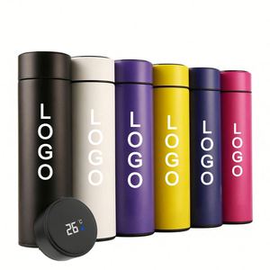 Botella de Agua Térmica Inteligente de Acero Inoxidable 304, con Pantalla LED de Temperatura, Termo Aislado al Vacío, para Oficina, OEM, ODM - Product Image 1