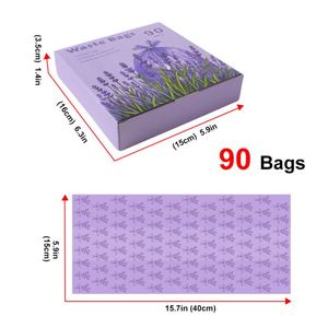 Sacs à cordon biodégradables personnalisés pour litière de chat, sacs à déjections pour animaux de compagnie, sacs poubelles pour litière, pelle à litière, 25*40 - Product Image 4