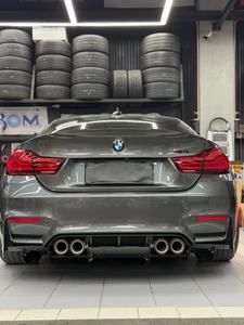 Diffusore Posteriore in Fibra di Carbonio Vari Style con Labbro per BMW M3 M4 F80 F82 F83 - Product Image 3