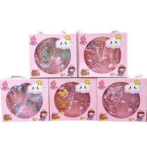 Nuevo Conjunto de Joyería Infantil con Forma de Animal de Princesa Sirena, Collar de Resina Acrílica, Regalo de Cumpleaños para Niñas - Product Image 5