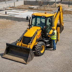 <span class=keywords><strong>Mini</strong></span>-chargeuse-pelleteuse 4x4 à roues, moteur diesel 75 kW, pompe à moteur haute efficacité, roulement d'engrenage - Product Image 5