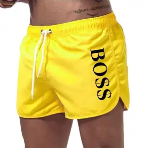 New men's fashionable Beach polyester multi-color sports men's shorts