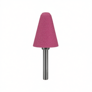 Fresa Abrasiva Fervi Mole Vitreous Rosa de 10 mm para Pulir Metal y Madera - Product Image 2
