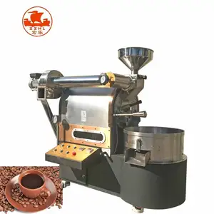 Brand New Mini Gas Temperature Control 10Kg Coffee Bean Cocoa Roasting Machine