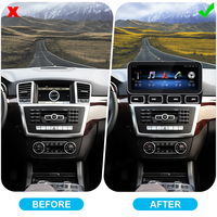 Navihua 12.3 pouces Android autoradio GPS Navigation système multimédia pour Mercedes Benz ML GL W166 X166 NTG 4.5 lecteur multimédia