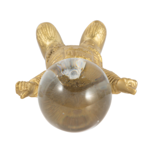 Scultura di Astronauta con Accento di Sfera di Cristallo per Decorazioni Domestiche, Ornamenti per Bagno, Ufficio, Soggiorno - Product Image 6