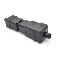 Connecteur de câble d'alimentation industriel YDC-19 IEC320 C19 standard en laiton et nylon, prise d'extension 16A 250V AC, fiche amovible