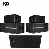 Sistema de Altavoces Line Array Activos de Doble Vía de 12 Pulgadas para Exteriores, Neodimio 4/8 Ohm 9006, Audio para Conciertos en Interiores
